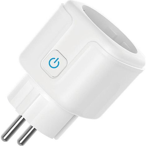Prise intelligente portable ZigBee Tuya WiFi EU pour prise connectée 16A Compatible avec Al (1/5)