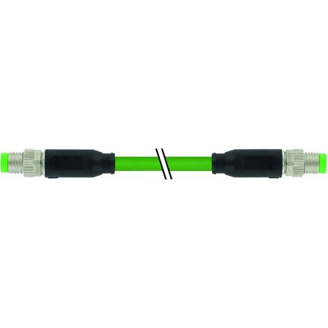 [NEUWERTIG] B-Ware Murrelektronik Steckverbinder Anschlusskabel Sensorleitung M8 Grün Pur 1,5 M
