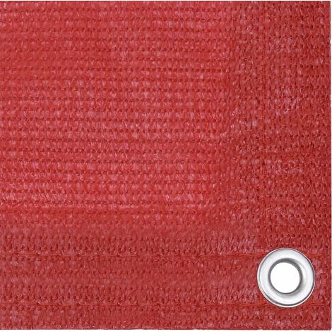 Maison Exclusive - Balkon-Sichtschutz Rot 75x300 cm HDPE