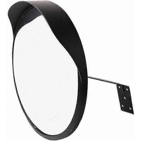 Miroir convexe de 30 cm, résistant au vent et à la grêle, durable, adapté à une utilisation intérieure et extérieure, applicable aux conditions de circulation. (1/5)