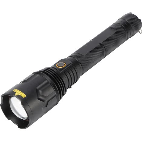 Lampe torche LED puissante 20 000 lm, rechargeable par USB, LED P70, idéale pour la maison, le camping, la randonnée, le vélo et les situations d'urgence. (1/5)