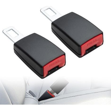 2pcs Rallonge Ceinture Sécurité Voiture.Extension de Ceinture de Sécurité. Ajusteur Ceinture de Sécurité Adapté aux Femme Enceinte/Obèse/Enfant