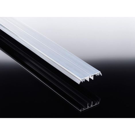 Uni-Mittelprofil Alu 60 mm pressblank 3000 mm m. Dichtung