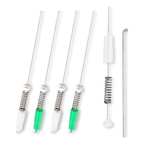 WH16X26911 and WH16X26 910 are compatible with GE washing machine suspension rod kits and 4 spring rods. (1/2)