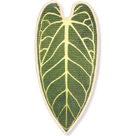 Tapis à griffer pour chat en forme de feuille de sisal, compatible avec les murs, les sols et les meubles, protège les chats des griffures et est durable. (1/5)