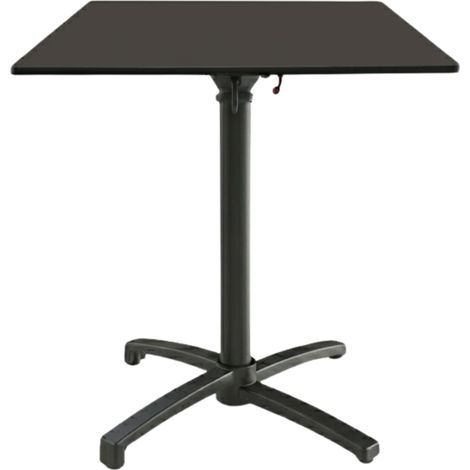 Table Pliable 59x59 cm plateau Compact modèle TABLE NEBRA COMPACT pied T-One (1/3)
