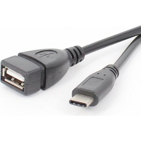 OTG-Adapterkabel: Typ-C-Stecker auf USB-Buchse, zum Anschluss von Android-Telefonen, USB-Sticks, Mäusen und OTG-Datenübertragungskabeln. (1/4)