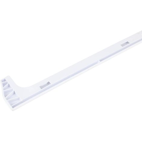 Profil clayette en verre avant (450 x 60 mm) pour réfrigérateur BEKO 4812260100 (1/2)