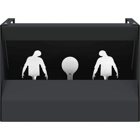 Boîte de Piège à Balles Noir 29 x 22 x 20 cm Acier CFW52078 (1/5)