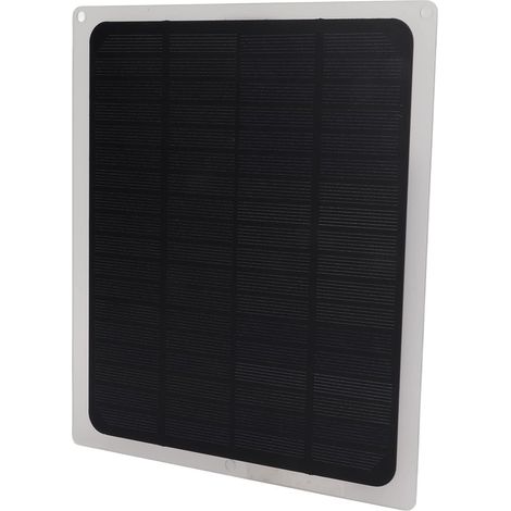 Ventilateur Éolien Portable et Panneau Solaire 10W pour Camping, Plein Air et Usage Domestique (1/5)