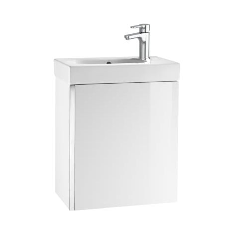 MUEBLE Y LAVABO MINI UNIK 450X250 BLANCO BRILLO