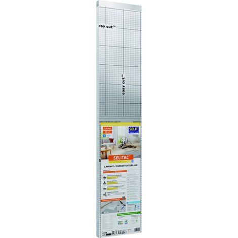 Selitac Trittschalldämmung Parkett- & Laminat 1,6 mm 12 m²