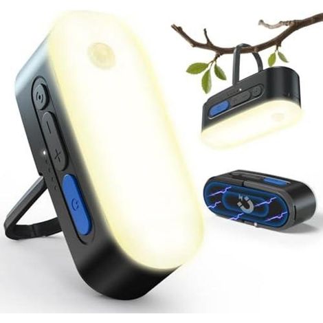 Lampe de camping intelligente avec détecteur de mouvement pour utilisation en extérieur (1/5)