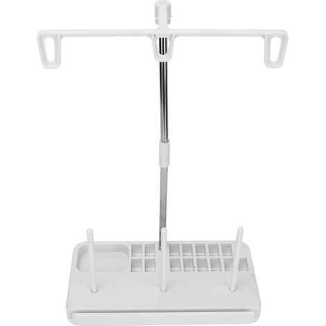 Garnrollenhalter für 3 Spulen, leicht, Wright, Zubehör für Haushaltsnähmaschinen, ideal zum Quilten und Basteln, beige (1/5)