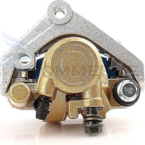 Kompatibel mit Yamaha YBR125 (YBR, YB 125) inklusive Bremsbelägen und Halterung. Älterer Scheibenbremssattel für die Vorderradbremse von YBR-Motorrädern. (1/5)