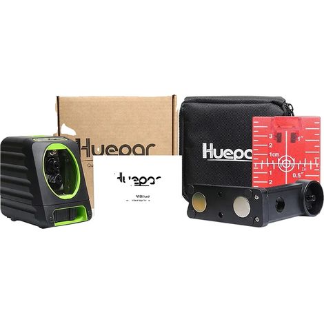 Niveau Laser, Auto-Nivelant, Utilisation Polyvalente Intérieure et Extérieure, Niveau Laser Rouge (1/2)