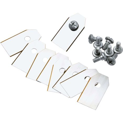lames de rechange pour robot tondeuse GARDENA SILENO et R40LI-R70LI 4087-20 (1/4)