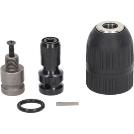 Mandrino autoserrante senza chiave da 1/2" per avvitatore a impulsi, utensile per la lavorazione del legno (1/5)