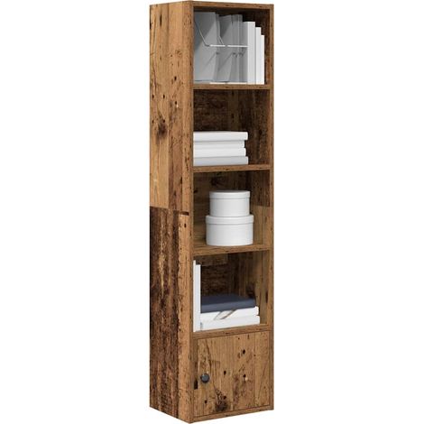 Bücherregal Altholz-Optik 31x24x127 cm Holzwerkstoff
