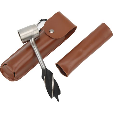 Tarière manuelle en acier allié pour le bois, outil multifonctionnel pour le travail du bois (1/5)