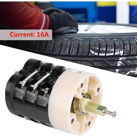 Interrupteur Marche Arret Machine à Pneus 220V/380V 16A avec Commande Pédale et Table Tournante (1/5)