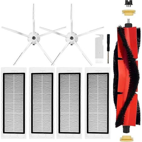 Zubehörset für Xiaomi Roborock S5 MAX, S6, S60, S65, S6 MAXV, S6 Pure E4 Staubsauger: Seitenbürste und HEPA-Filter (1/5)