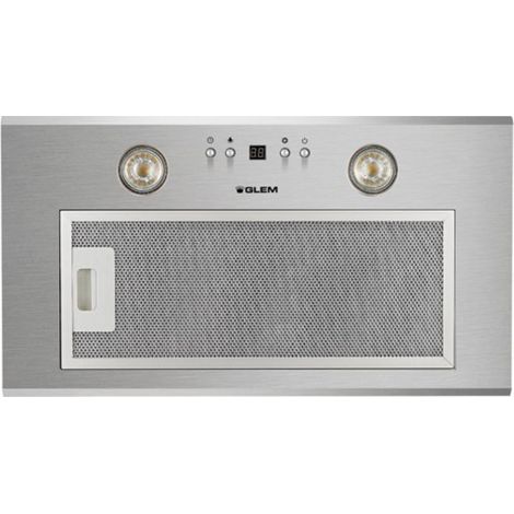 GLEM Cappa a Scomparsa GHF545IX Aspirante Colore Acciaio Inox