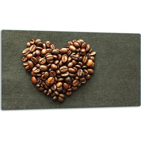 Glasschneidebrett 52x30 Kaffee (1/5)