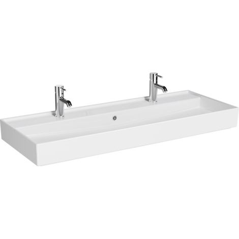 VITRA 7418B003-0001 double vasque ArchiPlan 120x46 cm
