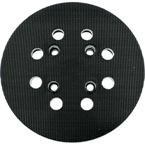 125-mm-Schleifteller für Bosch PEX-Serie – Mittlere Härte – Komplettes Zubehörsystem – Einfache Montage (1/5)