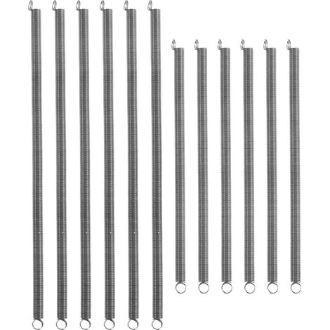 12 ressorts de tension à double crochet pour agrafeuse, ressorts robustes en acier inoxydable, accessoire de rechange pour matériel de bureau et pièces de réparation pour projets de (1/5)