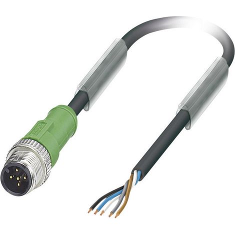 Phoenix Contact 1669770 Sensor-/Aktor-Steckverbinder, konfektioniert M12 Stecker, gerade 3.00 m Polz