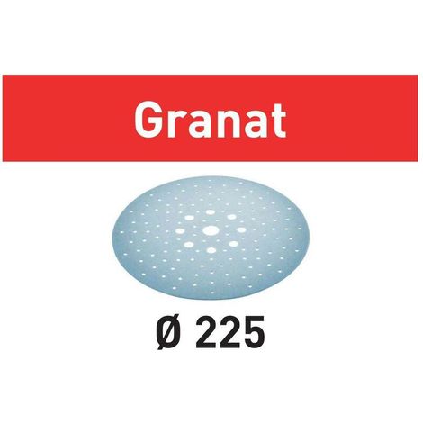 205657 Festool Accessoires de ponçage Granat D225 P120 GR/25 - 205657 Festool Accessoires de ponçage Granat D225 P120 GR/25 (1/5)