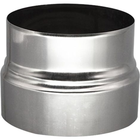Ofenrohr Reduzierstück 120mm auf 110mm - Ofenverbinder - Edelstahl - Kaminrohr Reduzierung