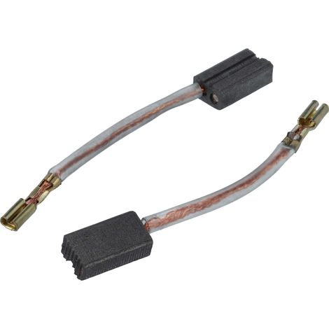 vhbw 2x spazzola carbone 5 x 8 x 14 mm sostituisce Fein 30711070008 per trapano