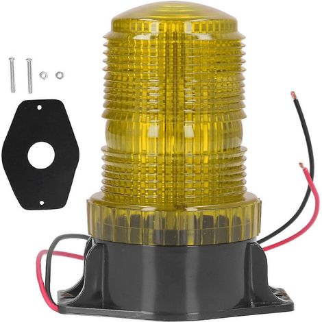 Feu stroboscopique à LED pour chariot élévateur, balise de sécurité clignotante d'urgence, étanche IP65, 10-110 V CC