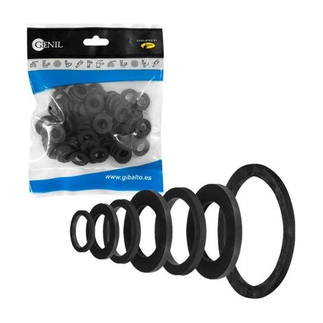 Juntas de goma planas bolsa 100 unidades - 1/2" - 18,5 x 10 x 2mm NORMAL (1/5)