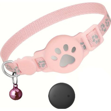 Wasserdichtes GPS-Katzenhalsband mit Tracker – Echtzeit-Tracking, kompatibel mit Android-Apps, verstellbare Passform für alle Katzen (1/5)