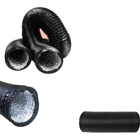 Tubo di scarico, design flessibile, materiale resistente, 2 m (1/2)