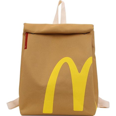 Divertente borsa di carta retrò, zaino classico in tela, borsa a tracolla personalizzabile di grande capacità, zaino casual in tela (1/5)
