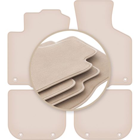 Tappetini PREMIUM beige per: Audi A3 8L hatchback 1996-2001 (1/5)