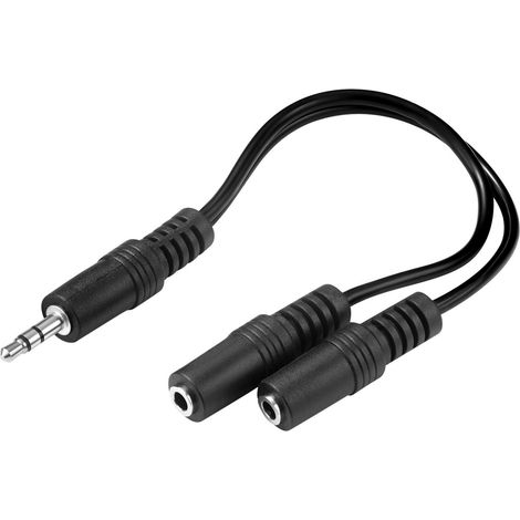 Câble Sandberg MiniJack Splitter 1 - 2 502-16
