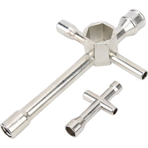2 Pièces Clés Hexagonales en Acier pour Roues de Voiture RC, Tournevis à Douille pour Réparations (1/5)