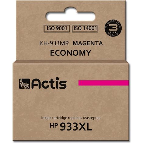 Actis KH-933MR ink (replacement for HP 933XL CN055AE Standard 13 ml magenta)
