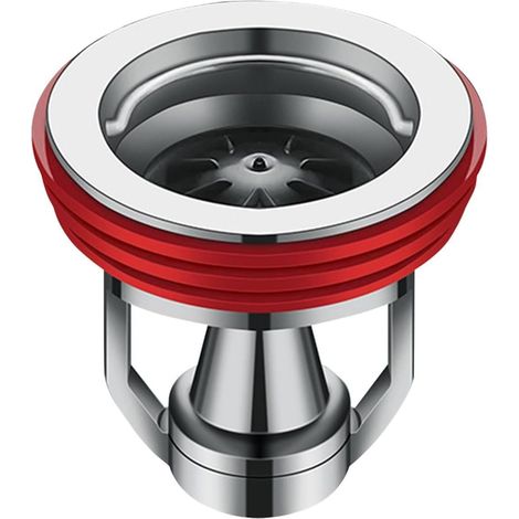 Bonde de douche anti-obstruction , couvercle , salle bain , grille d'évacuation d'eau durable , acce (1/5)