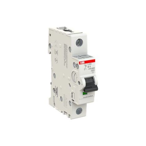 Interrupteur ABB s201-b4 1 pôle caractéristique B 6 kA