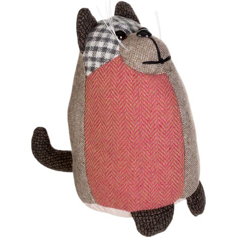 Premier Housewares Heritage Small Brown Cat Door Stop (1/2)