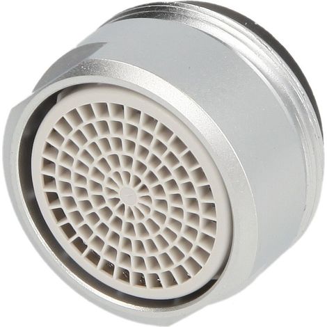 Mousseur turbolateur, aspiration d’air M 24 x 1 FM, LongLife,velours/chromé/mat