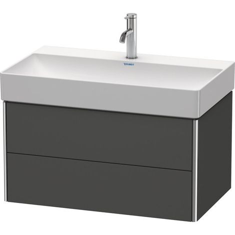 Duravit XSquare Waschtischunterbau wandhängend, 2 Schubkästen, (1/5)