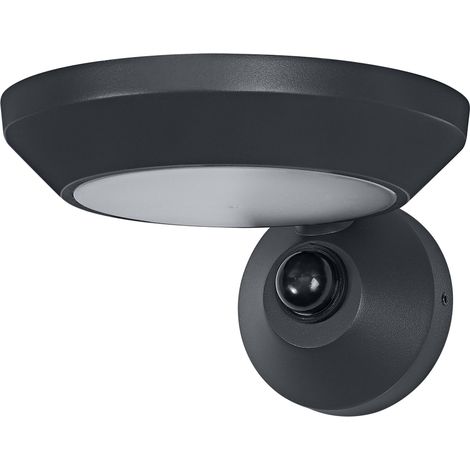 ENDURA® Style Adjustable Spot IP65 Wall Sensor 12W Dark Grey
